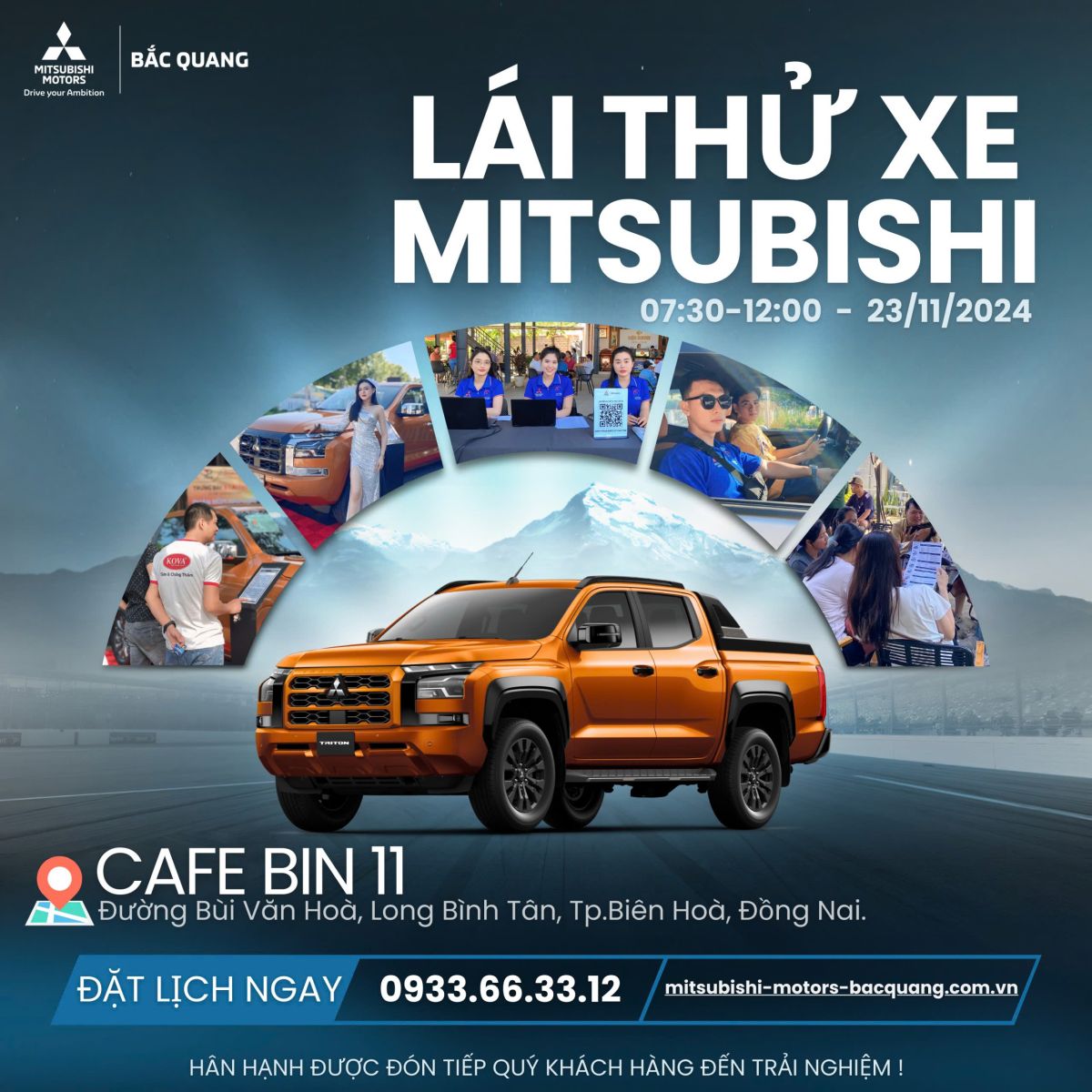 Trải Nghiệm Lái Thử Xe Mitsubishi Ngay Tại TP. Biên Hòa